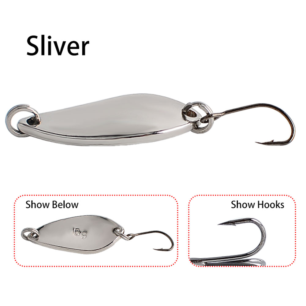 12pcs Metal Spoon Spinner Lure - Fishing Lure Swimbait avis et prix