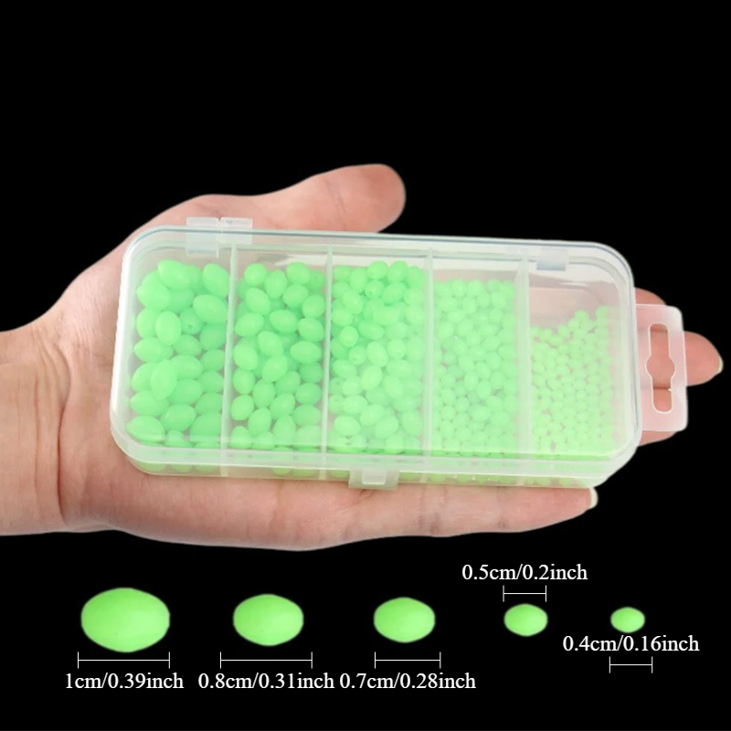 Ackibbik 375pcs/box Luminous F - Fishing Lure Soft Plastic avis et prix