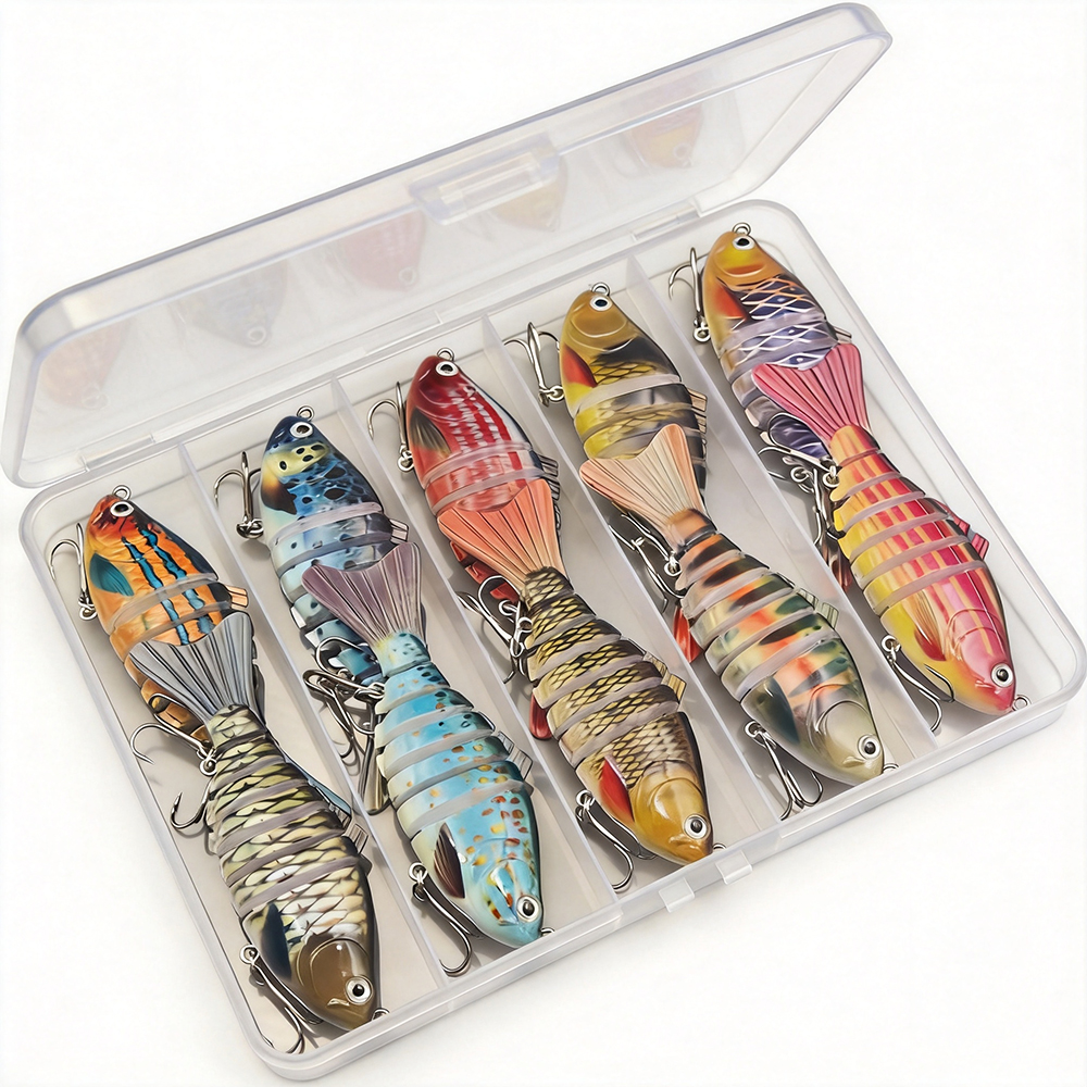 10 pcs Multi-Joint Swimbait Fi - Fishing Lure Popper avis et prix