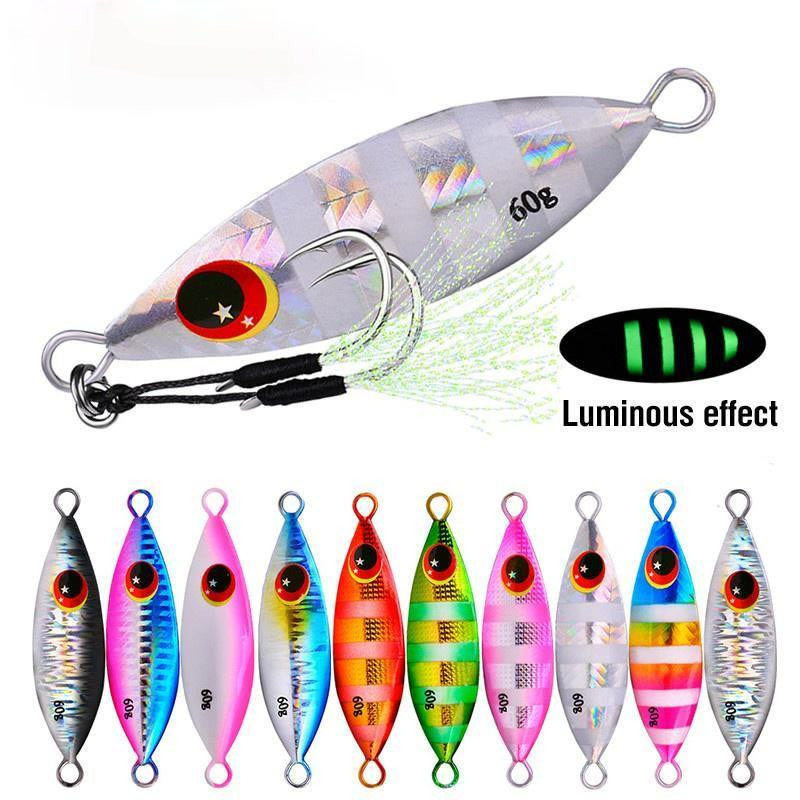 Metal Jig Spoon Lure 10-60g Fi - Fishing Lure Buzzbait avis et prix