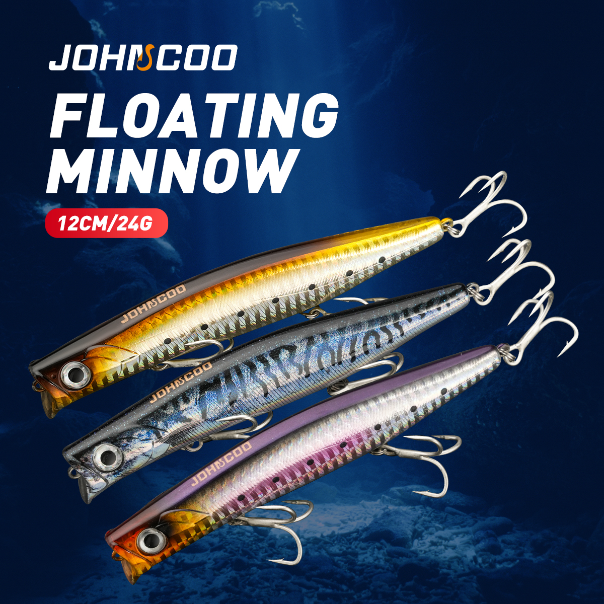 Floating Minnow Lipless 12cm 2 - Fishing Lure Swimbait avis et prix