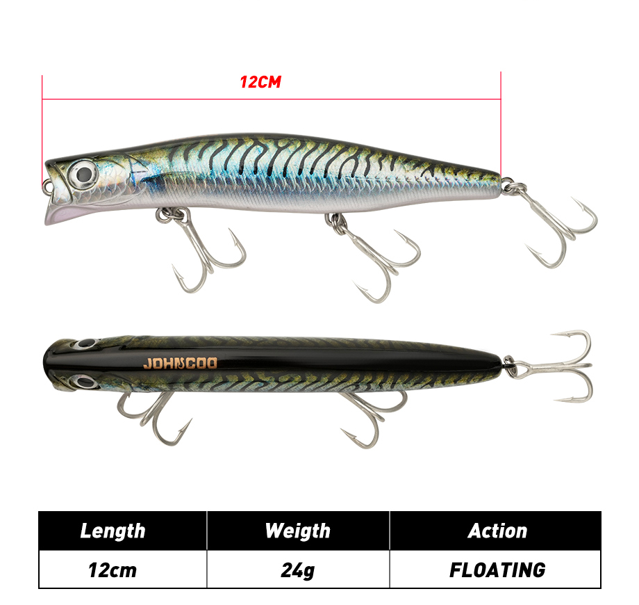 Floating Minnow Lipless 12cm 2 - Fishing Lure Swimbait avis et prix