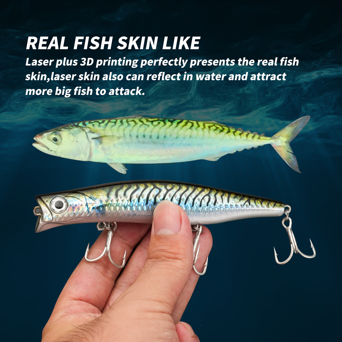 Floating Minnow Lipless 12cm 2 - Fishing Lure Swimbait avis et prix