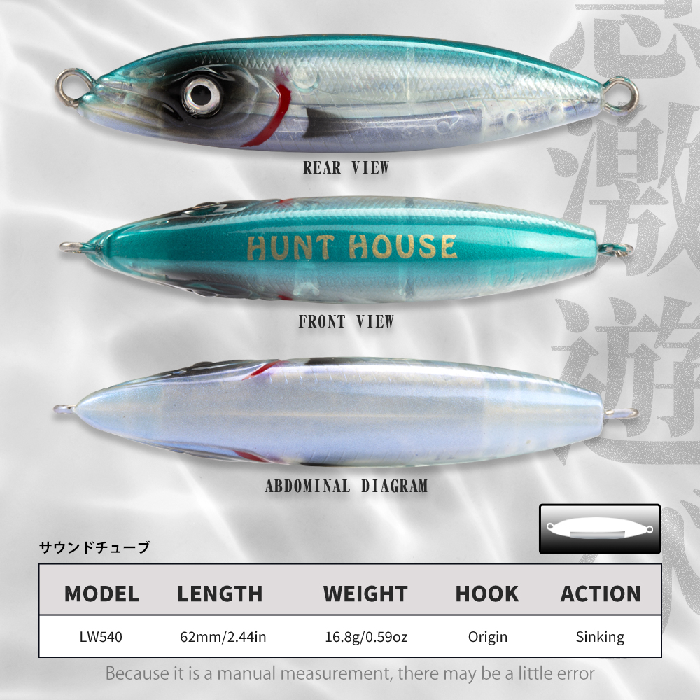 Hunthouse Fishing Slow Sinking - Fishing Lure Buzzbait avis et prix