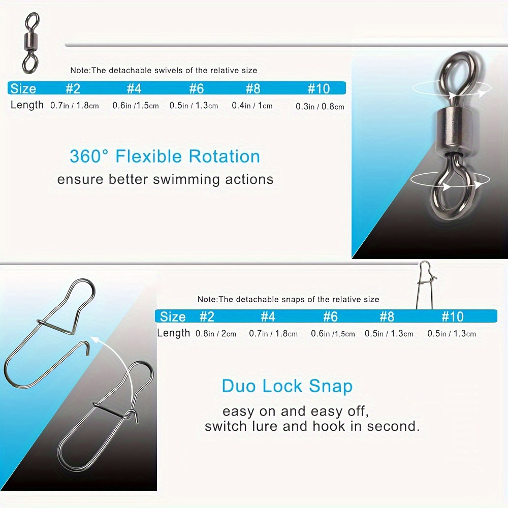 95/210 PCS Set Fishing Connect - Fishing Lure Kit avis et prix