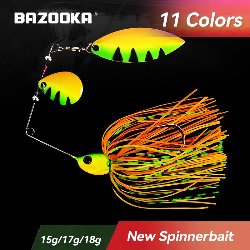 Bazooka 15g 18g Spinnerbait Fi - Fishing Lure Spinnerbait avis et prix