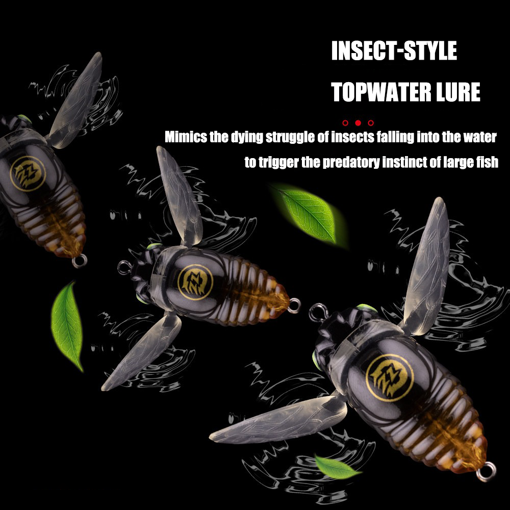 Cicada Topwater Fishing Lure 3 - Fishing Lure Popper avis et prix