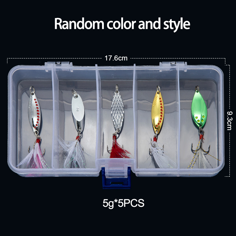 Metal Spoon Spinner Fishing Lu - Fishing Lure Spinnerbait avis et prix