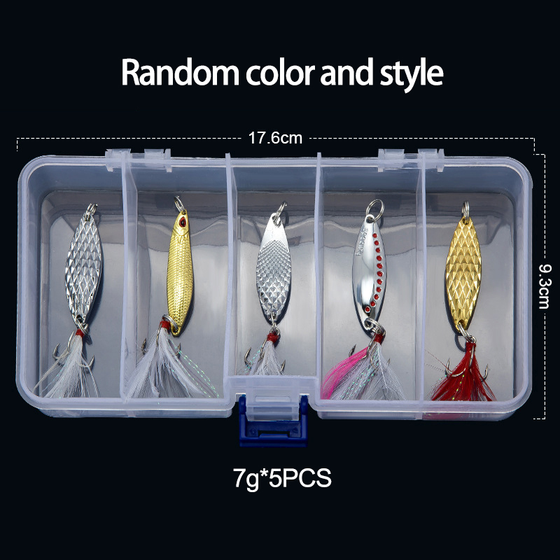 Metal Spoon Spinner Fishing Lu - Fishing Lure Spinnerbait avis et prix