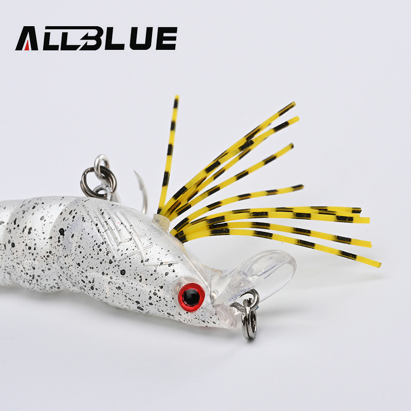 ALLBLUE 3D Flash Shrimp 70mm 7 - Fishing Lure Swimbait avis et prix