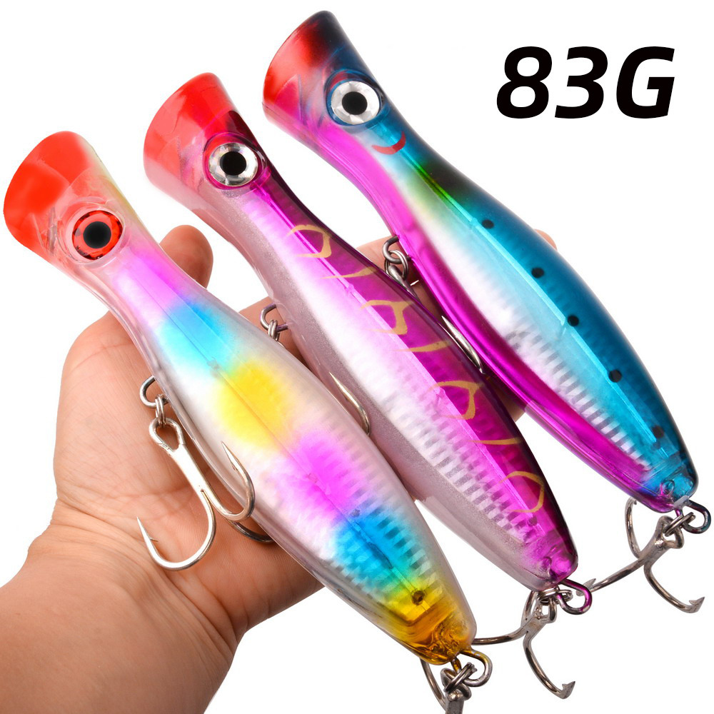 1pc 43g/83g Big Popper Floatin - Fishing Lure Popper avis et prix