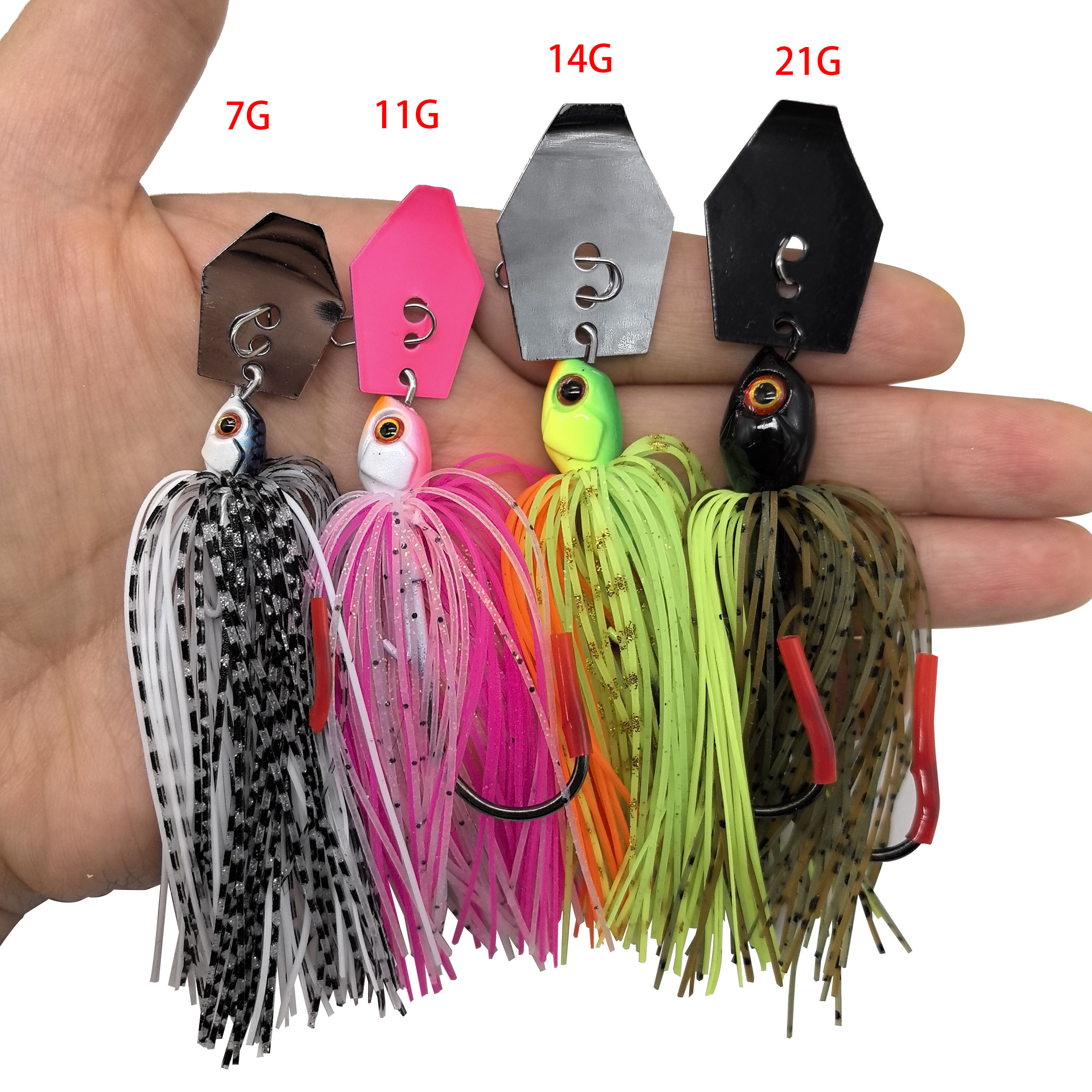 Mycena 7G/9G/11G/14G/21G fishi - Fishing Lure Blade Bait avis et prix