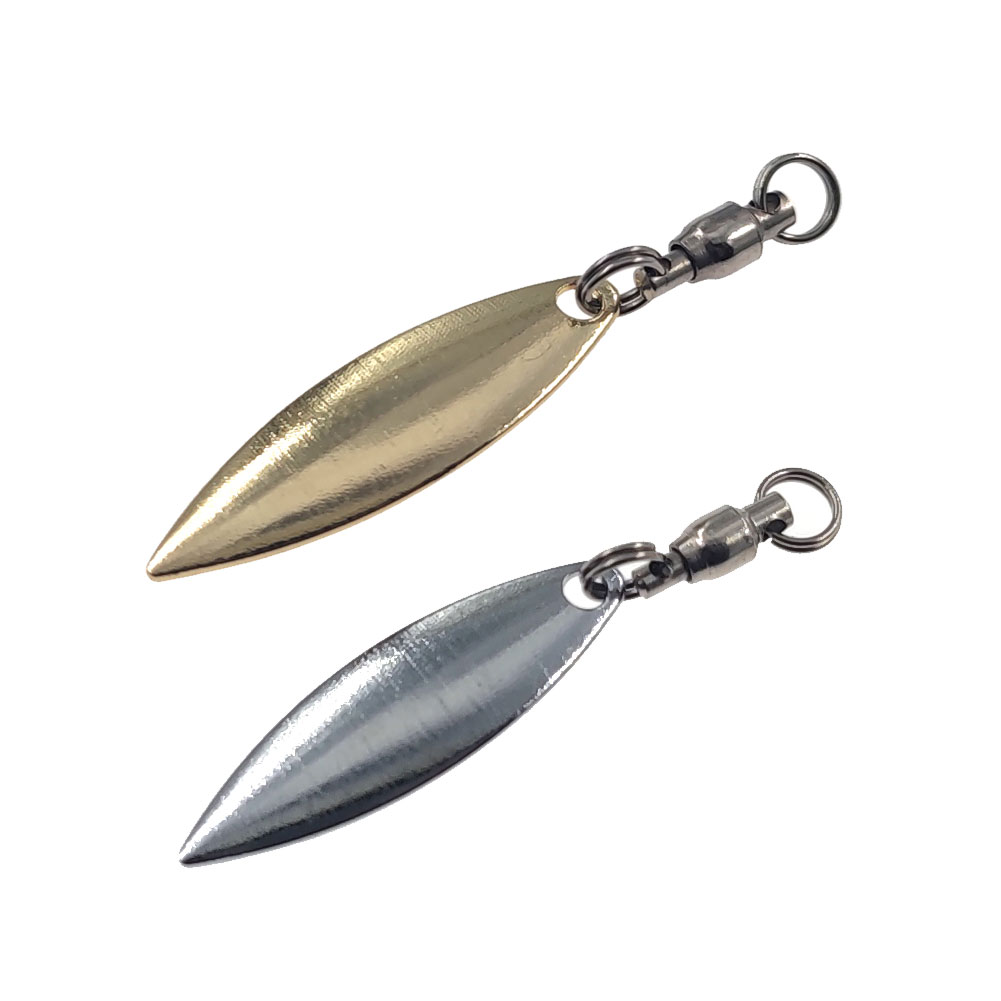 10pcs Willowleaf Blades Spinne - Fishing Lure Blade Bait avis et prix