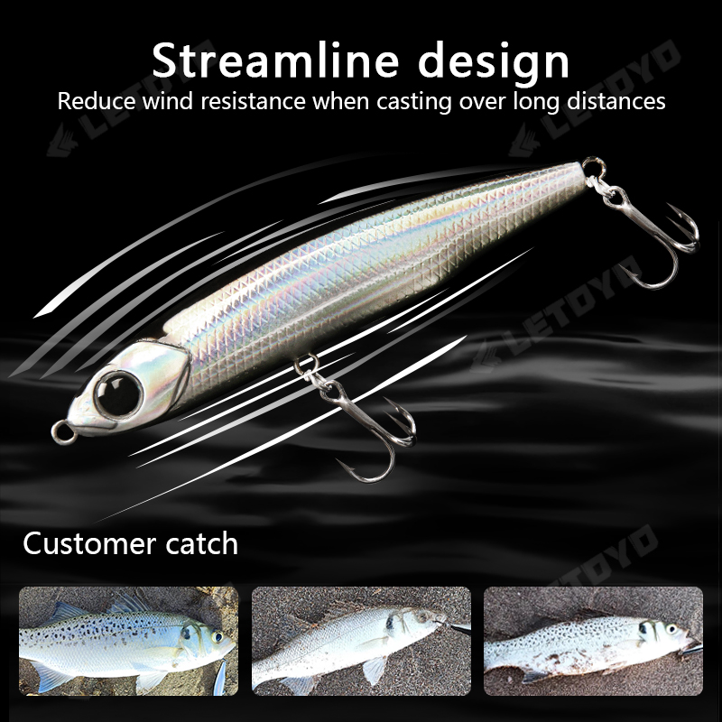LETOYO Sinking Pencil 17g 12g- - Fishing Lure Spinnerbait avis et prix