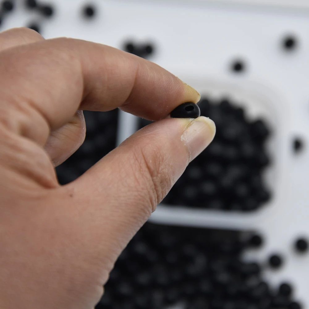 100pcs/lot Fishing Beads Space - Fishing Lure Soft Plastic avis et prix