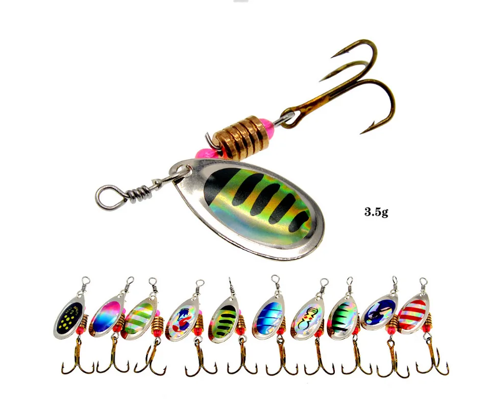 Newest Metal Spoon Spinner Fis - Fishing Lure Spinnerbait avis et prix
