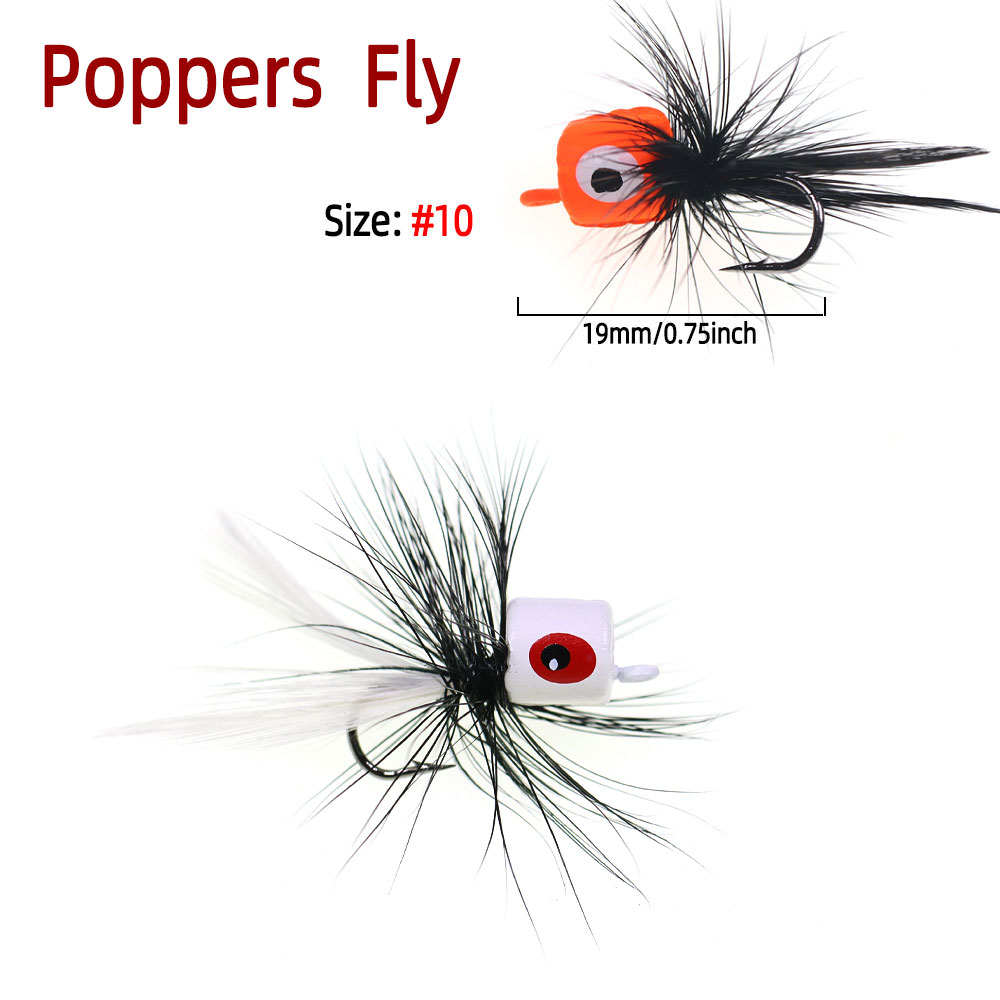 4pcs Size #10 Bass Panfish Pop - Fishing Lure Popper avis et prix