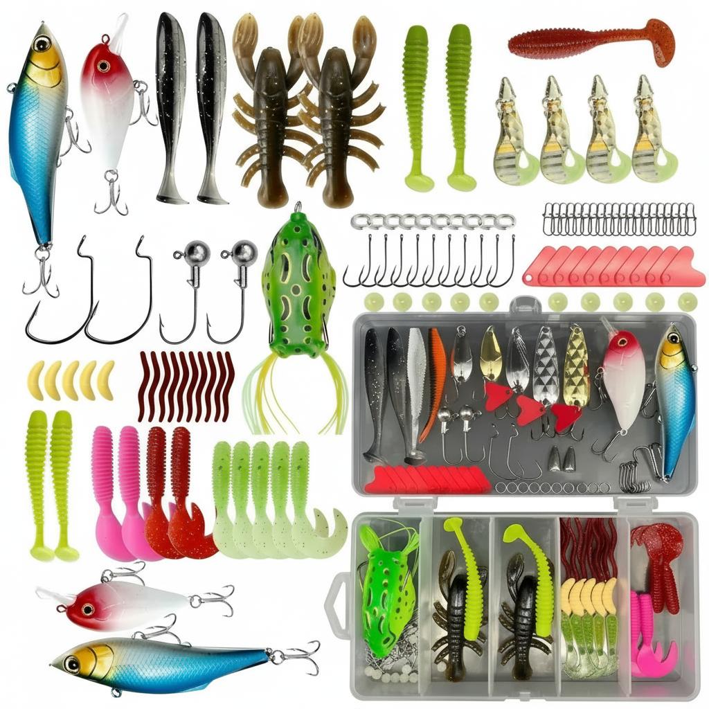 133Pcs Premium Fishing Lures T - Fishing Lure Jig avis et prix