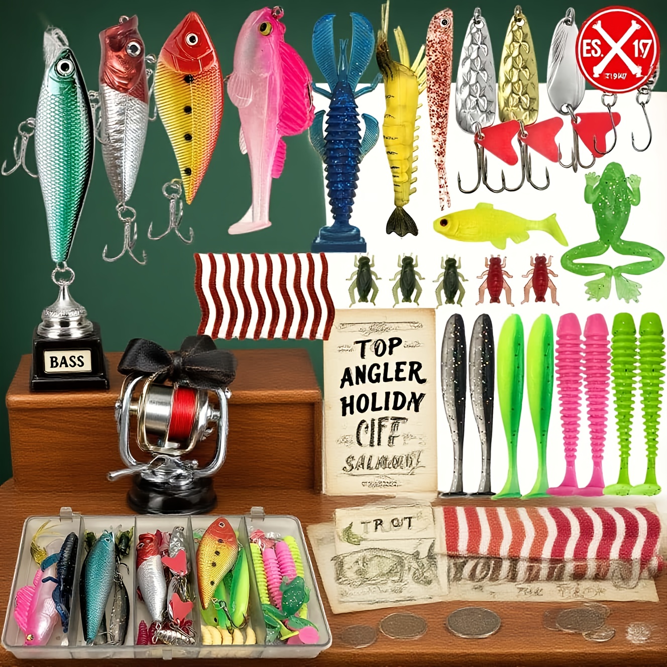 133Pcs Premium Fishing Lures T - Fishing Lure Jig avis et prix