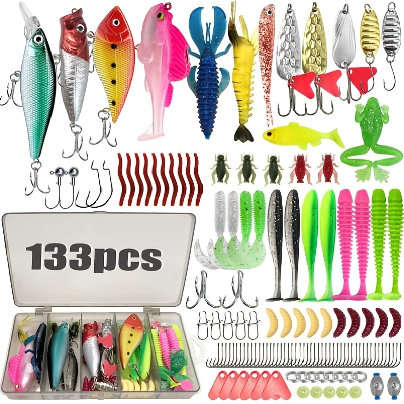 133Pcs Premium Fishing Lures T - Fishing Lure Jig avis et prix