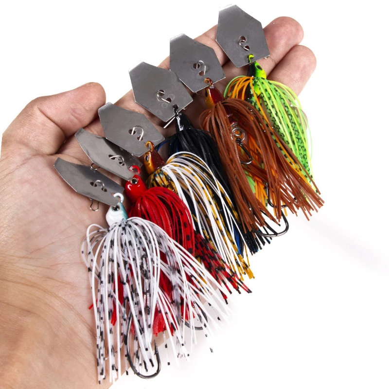 6 Pcs/Set Chatterbait Fishing  - Fishing Lure Buzzbait avis et prix