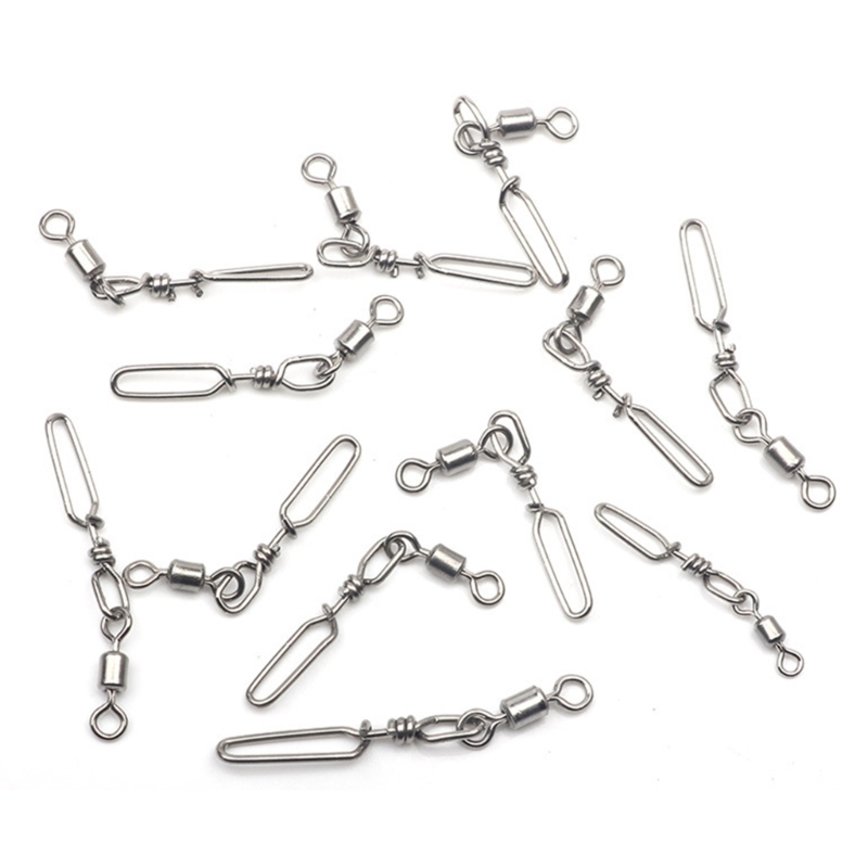 10Pcs Stainless Steel Quick Sn - Fishing Lure Kit avis et prix