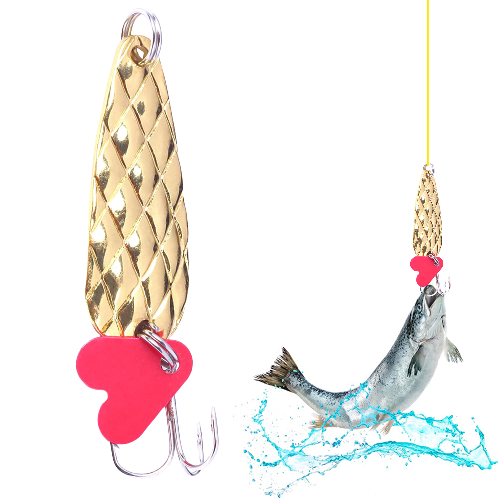 Metal Spoons Fishing Lures 9g  - Fishing Lure Spoon avis et prix
