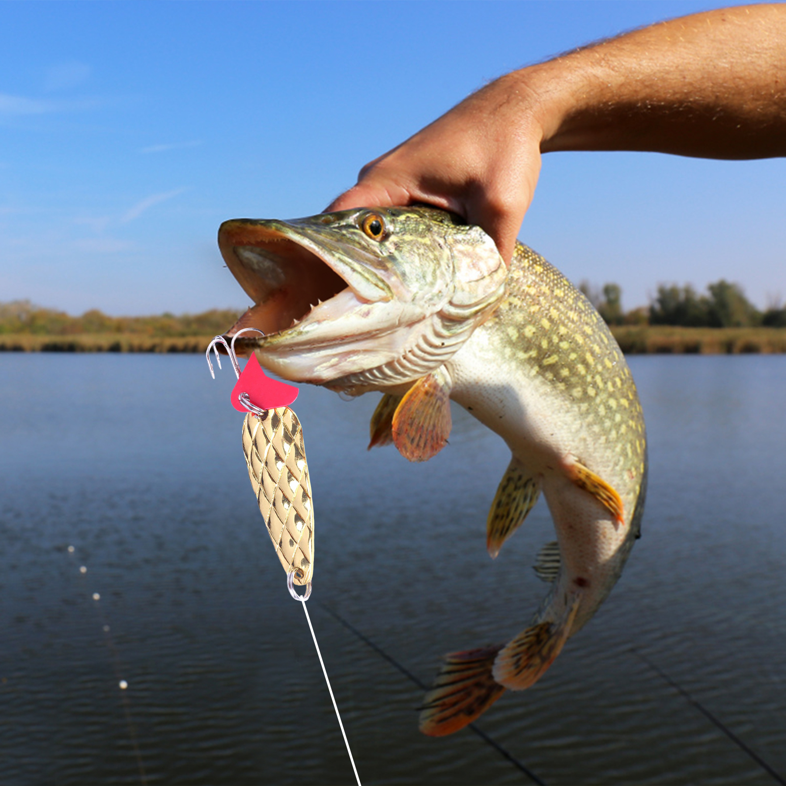 Metal Spoons Fishing Lures 9g  - Fishing Lure Spoon avis et prix
