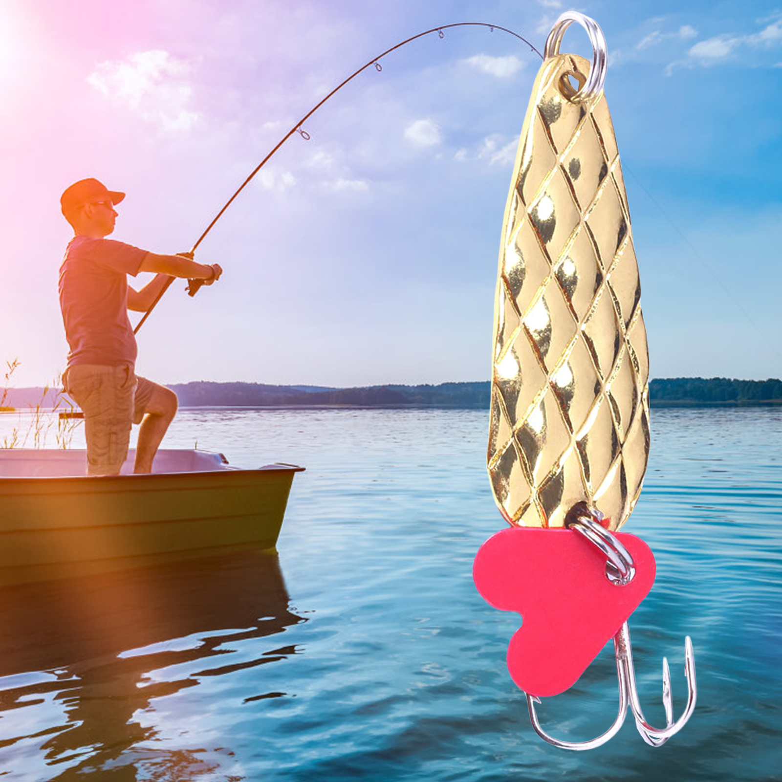 Metal Spoons Fishing Lures 9g  - Fishing Lure Spoon avis et prix