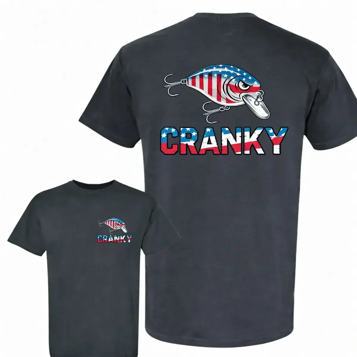 Camo Crankbait Fishing T-Shirt - Fishing Lure Crankbait avis et prix