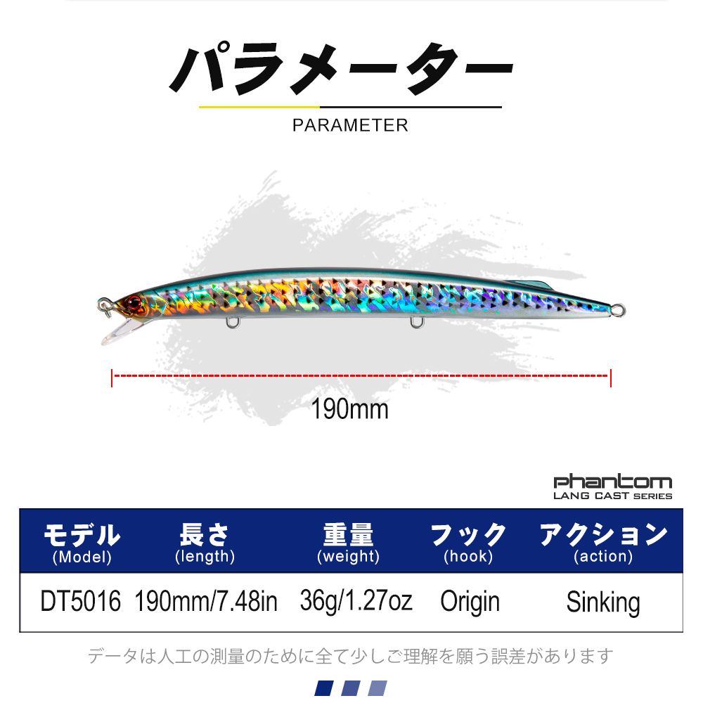 D1 Sea Fishing Minnow Lure 190 - Fishing Lure Jerkbait avis et prix