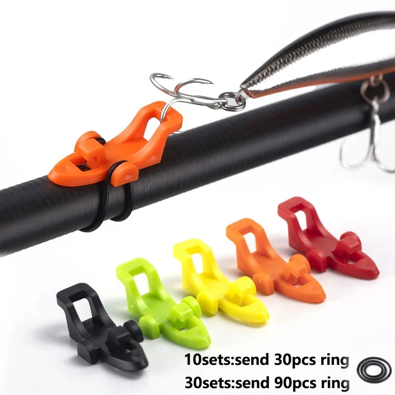 10pcs Fishing Rod Pole Hook Ke - Fishing Lure Jig avis et prix