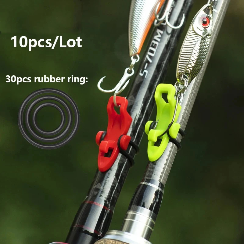 10pcs Fishing Rod Pole Hook Ke - Fishing Lure Jig avis et prix