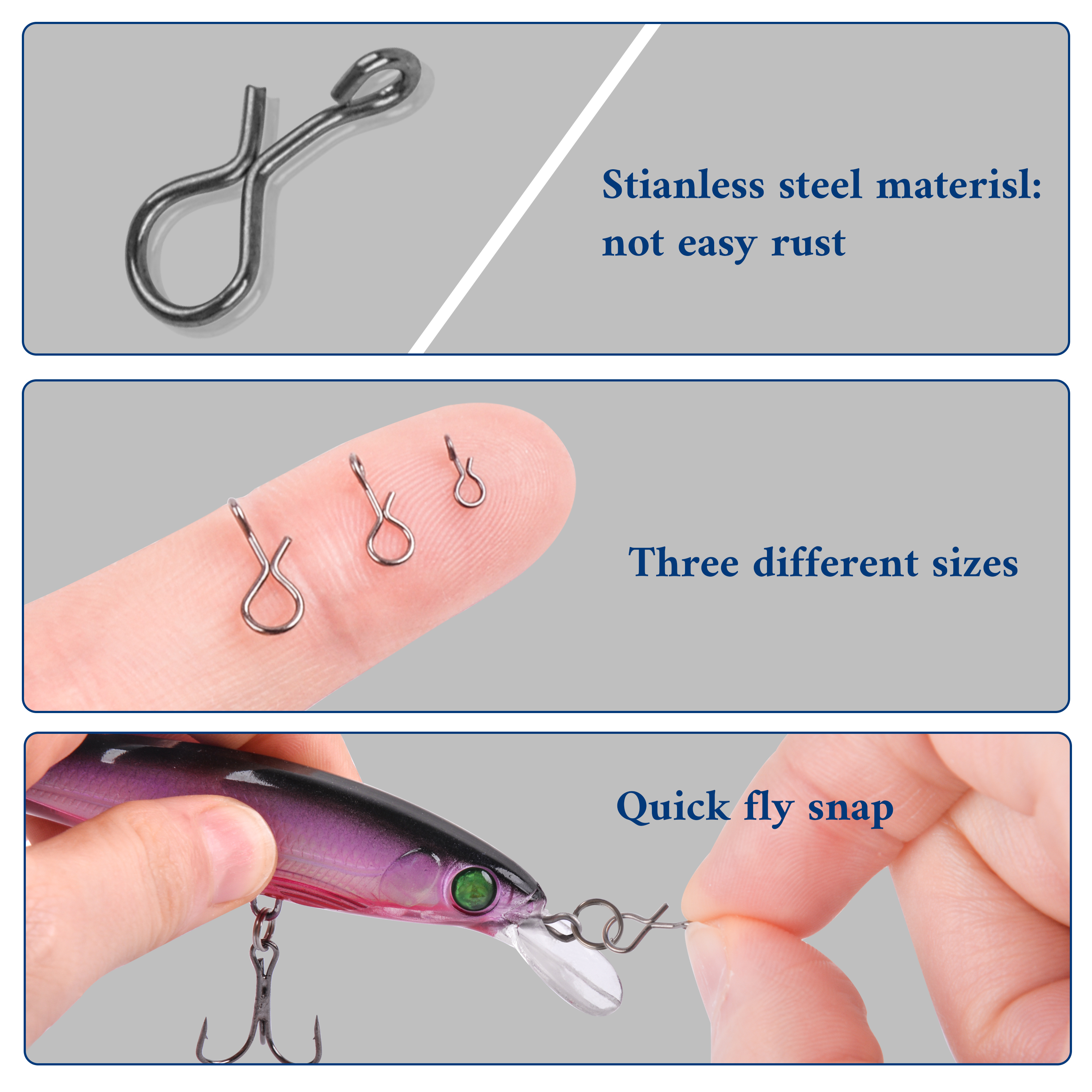 300pcs/box Saltwater Quick Cha - Fishing Lure Kit avis et prix