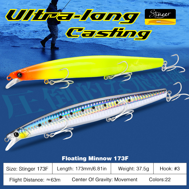 TSURINOYA Shore Fishing STINGE - Fishing Lure Topwater avis et prix