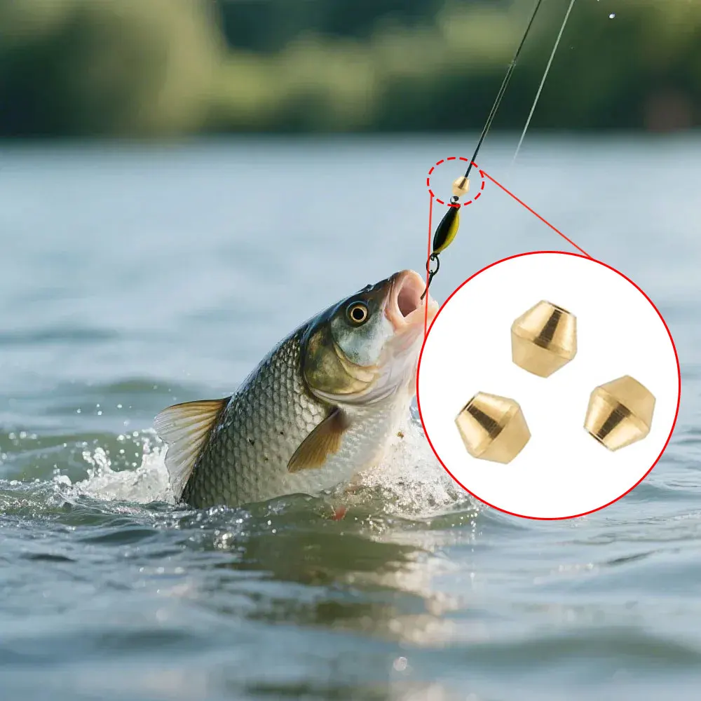 40pcs DIY Lure Brass Fishing B - Fishing Lure Spinnerbait avis et prix