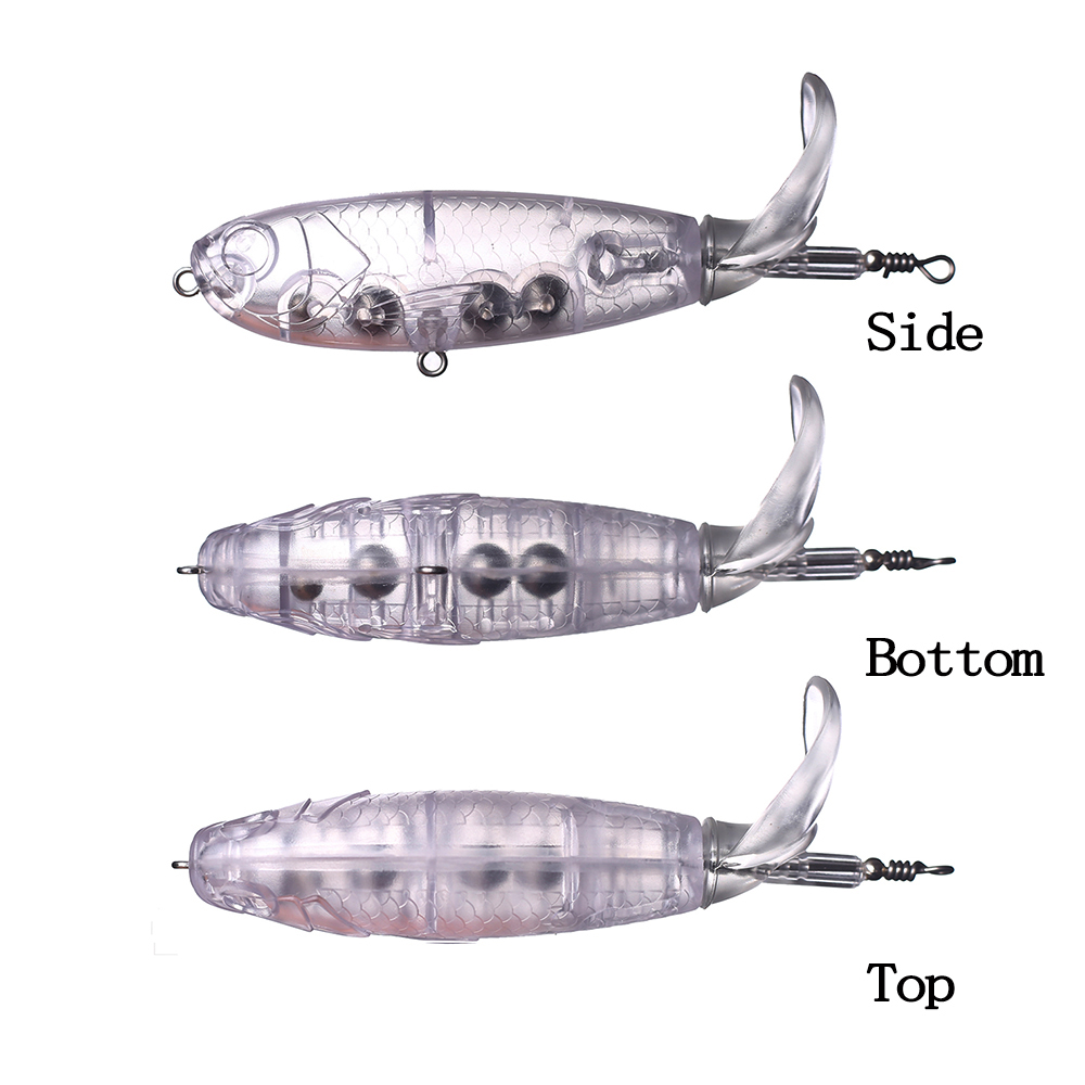 Chan’sHuang 20PCS Unpainted Bl - Fishing Lure Popper avis et prix