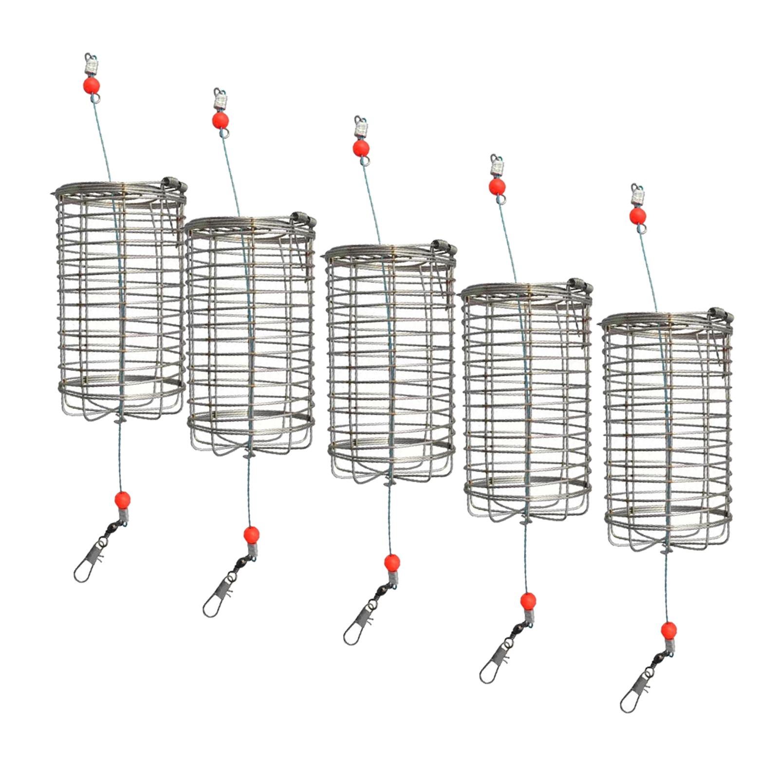 5x Solid Fishing Feeder Cage T - Fishing Lure Topwater avis et prix