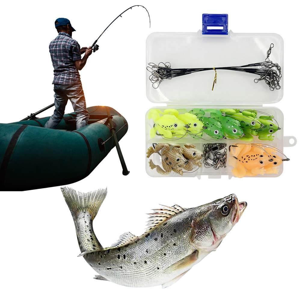 Frog Lure Silicone Bait with A - Fishing Lure Topwater avis et prix