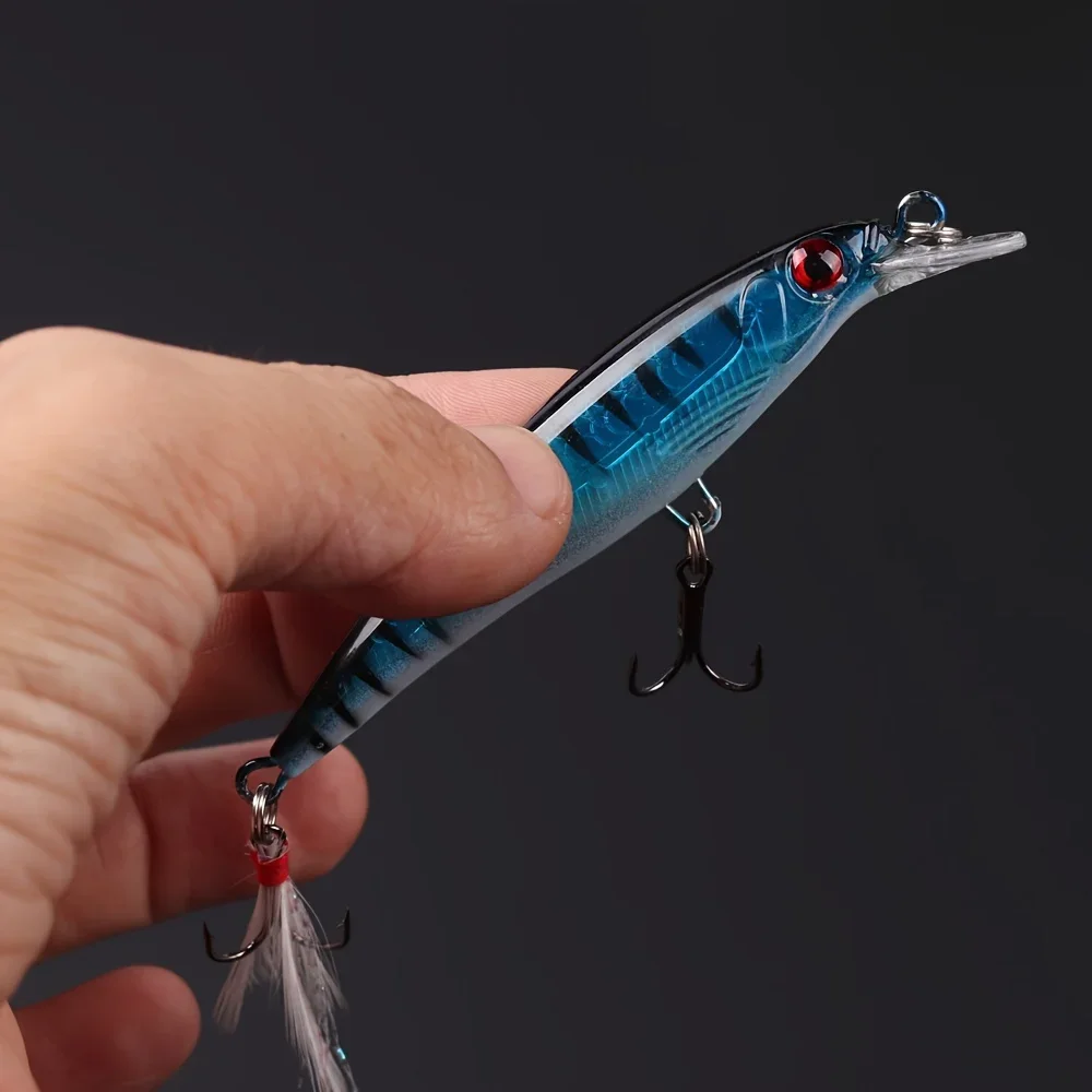 5pcs/box Laser 3D Eyes Bionic  - Fishing Lure Box avis et prix