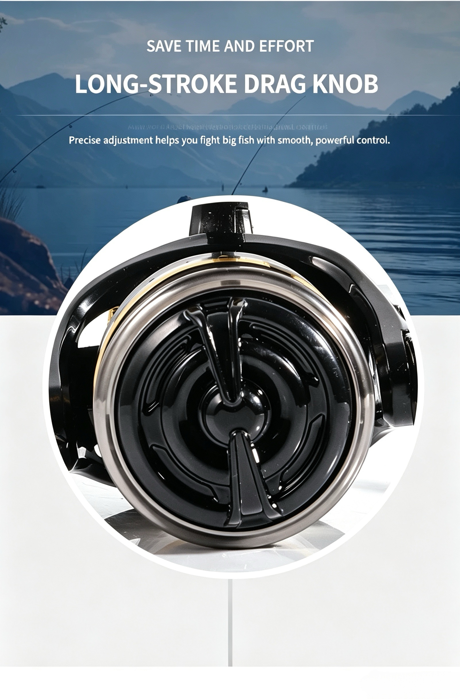 Full Metal Spinning Reel, Long - Fishing Lure Accessories avis et prix