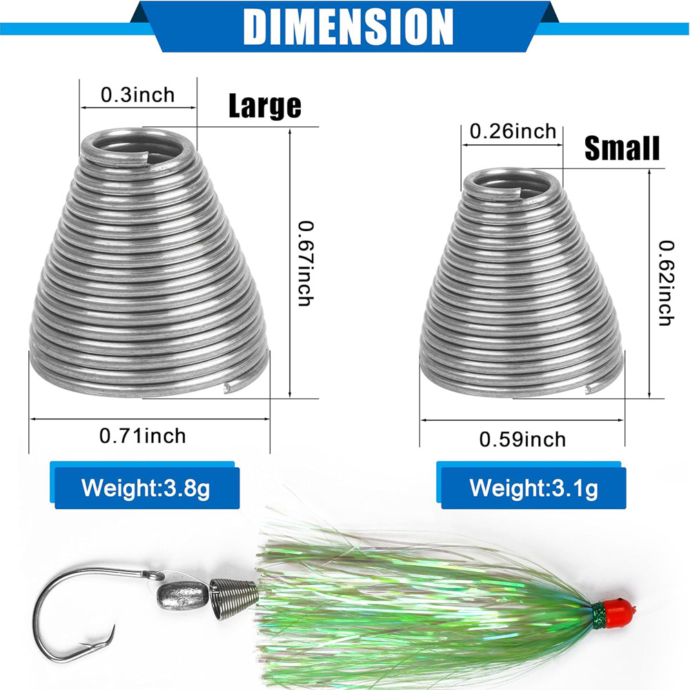 20Pcs Ballyhoo Bait Rigging Sp - Fishing Lure Accessories avis et prix