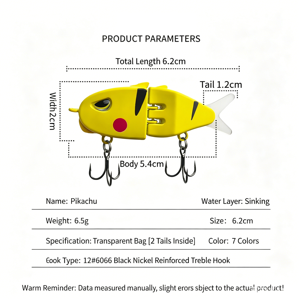 6.2cm 6.5g Swimbait Fishing Lu - Fishing Lure Swimbait avis et prix