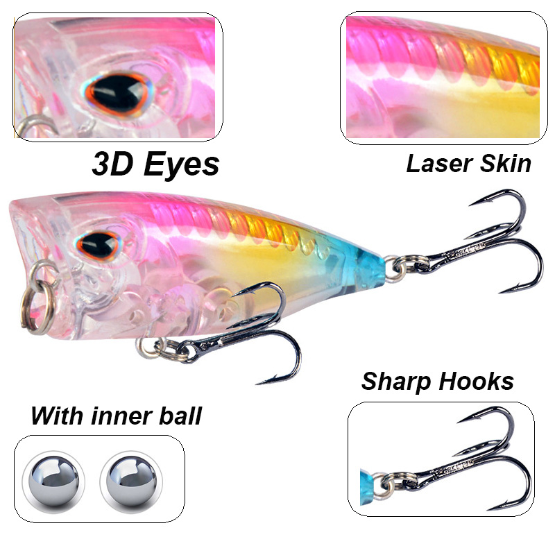 YUCONG 1PC Mini Popper Fishing - Fishing Lure Swimbait avis et prix