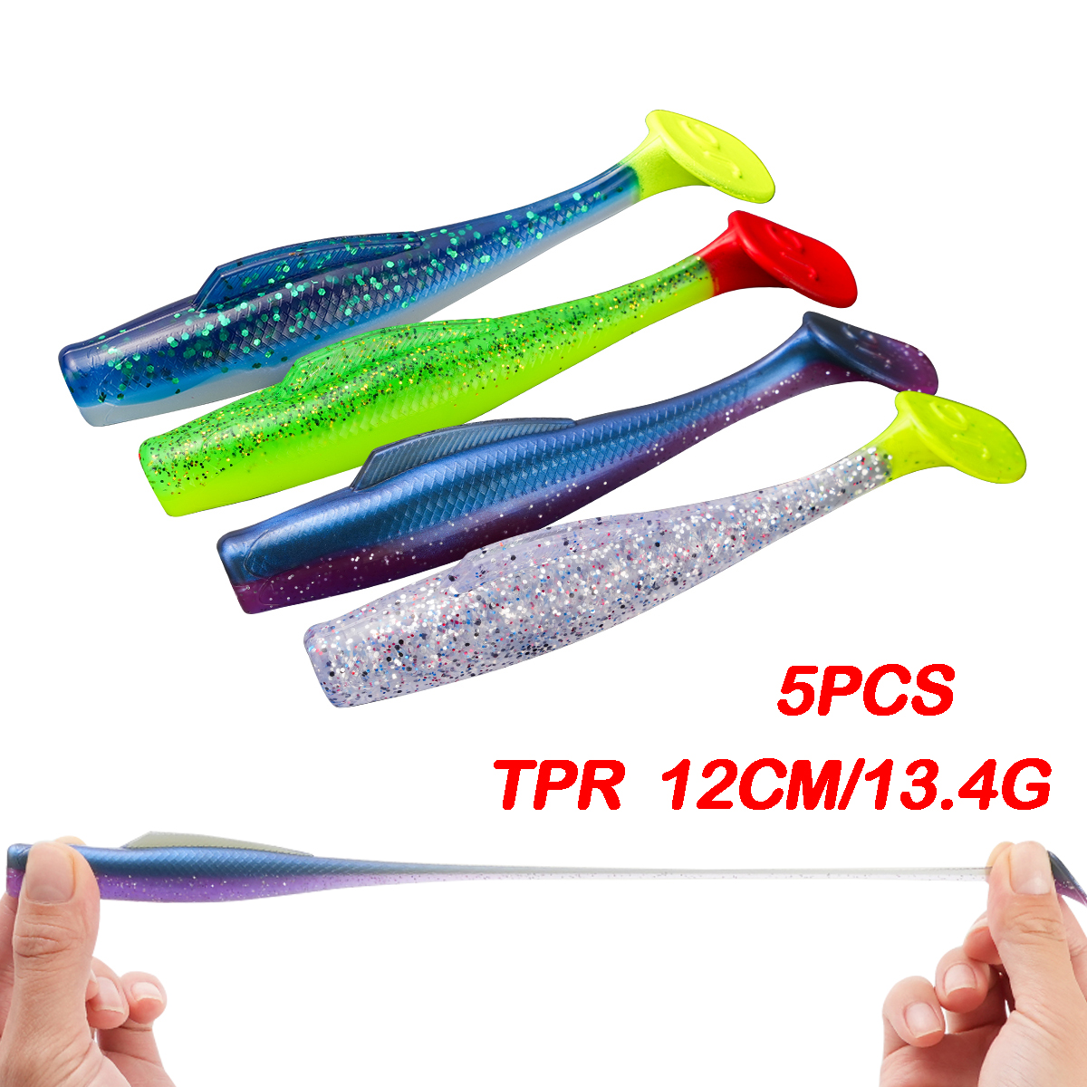 Johncoo soft fishing lure 12cm - Fishing Lure Soft Plastic avis et prix
