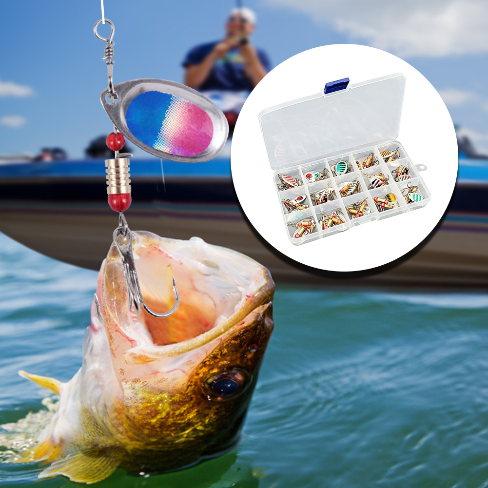 30pcs Metal Spoon Spinner Fish - Fishing Lure Spinner avis et prix