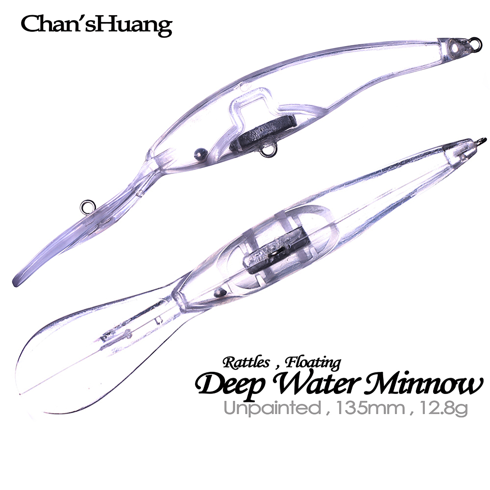 Chan’sHuang 20PCS Unpainted Bl - Fishing Lure Topwater avis et prix